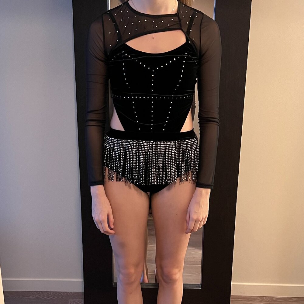 Weissman black jazz costume